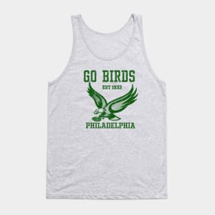 go birds - philadelphia vintage look - green solid style Tank Top